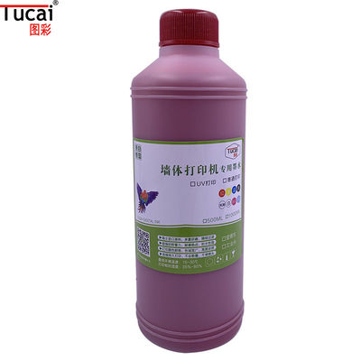 Low Smell Uv Inkjet Ink Pigmen Ink Ground 500ML UV Cure Screen Printing Ink