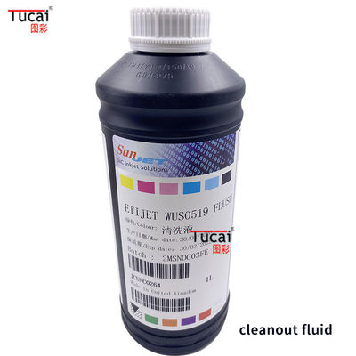 1L/Bottle UV Printer Ink Jetstream Pcu D Black Uv Ink For Ricoh Konica