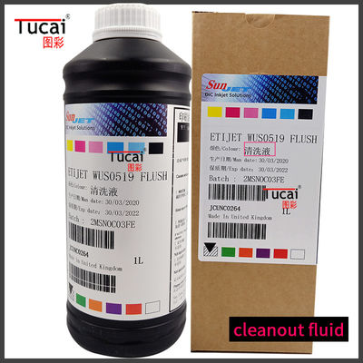 1L/Bottle UV Printer Ink Jetstream Pcu D Black Uv Ink For Ricoh Konica