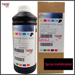 1L/Bottle UV Printer Ink Jetstream Pcu D Black Uv Ink For Ricoh Konica