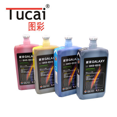 Cyan Eco Solvent Sublimation Ink  Epson Printer Ink Replacement For EPSON DX5 DX7