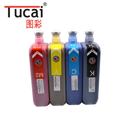 Cyan Eco Solvent Sublimation Ink  Epson Printer Ink Replacement For EPSON DX5 DX7
