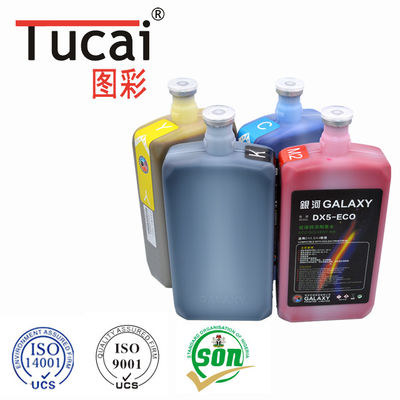 Cyan Eco Solvent Sublimation Ink  Epson Printer Ink Replacement For EPSON DX5 DX7
