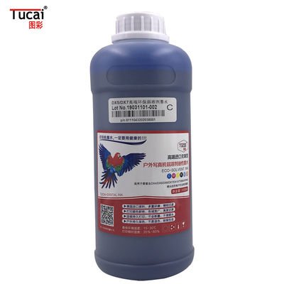 Bright Color Outdoor Eco Solvent Ink For MIMAKI JV33 Epson DX4 DX5 DX7