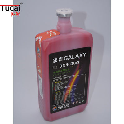 Bright Color Outdoor Epson Solvent Ink Galaxy Ecosolvent Ink For Epson DX4 DX5 DX7