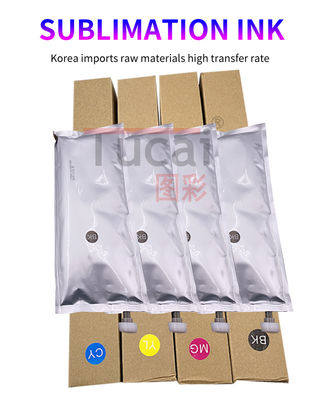 CMYK 1000ML Dye Sublimation Ink Sublimation Printing Ink For Epson Series Printhead