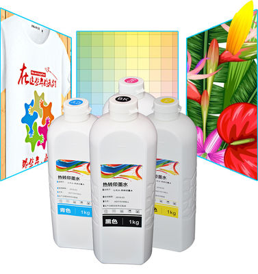 Bright Color Dye Sublimation Ink Heat Transfer Printing Ink For Epson Printhead