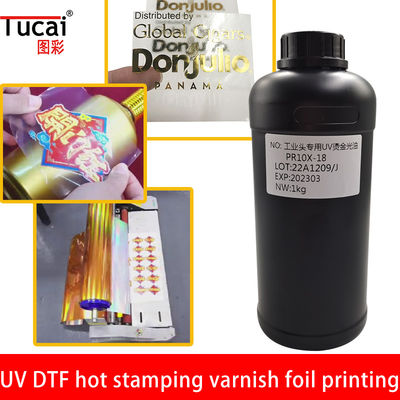 MSDS Epson UV Varnish Hot Stamping Varnish Foil Printing For Toshiba