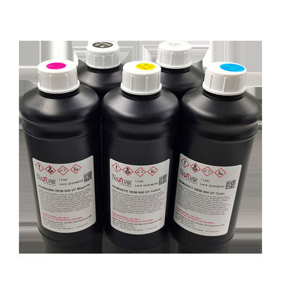 Original NAZDAR NEM500 Neutral UV ink for Ricoh GH2220 for wallpaper leather acrylic