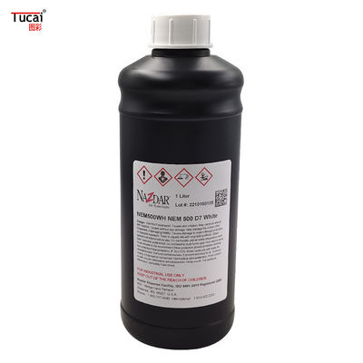 Original NAZDAR NEM500 Neutral UV ink for Ricoh GH2220 for wallpaper leather acrylic