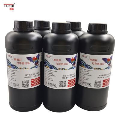 Fast Printing Single PASS UV Ink with Excellent Water Resistance BK/CY/MG/YL/WH/LM/LC