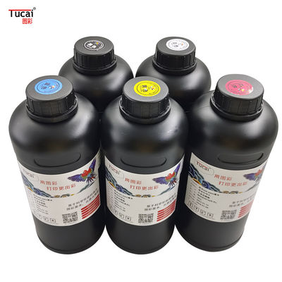 Fast Printing Single PASS UV Ink with Excellent Water Resistance BK/CY/MG/YL/WH/LM/LC