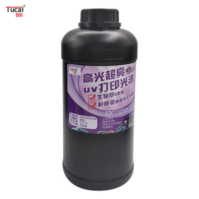UV Curing Epson Ultraviolet Varnish for Glass Metal Label Leather Acrylic
