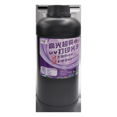 UV Curing Epson Ultraviolet Varnish for Glass Metal Label Leather Acrylic