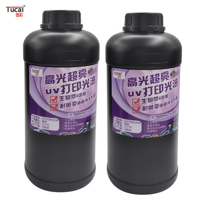UV Curing Epson Ultraviolet Varnish for Glass Metal Label Leather Acrylic