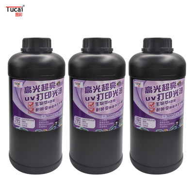UV Curing Epson Ultraviolet Varnish for Glass Metal Label Leather Acrylic
