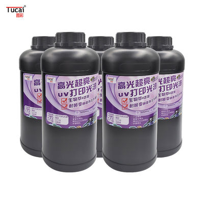 UV Curing Epson Ultraviolet Varnish for Glass Metal Label Leather Acrylic