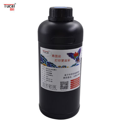 Fast Printing Single PASS UV Ink with Excellent Water Resistance BK/CY/MG/YL/WH/LM/LC